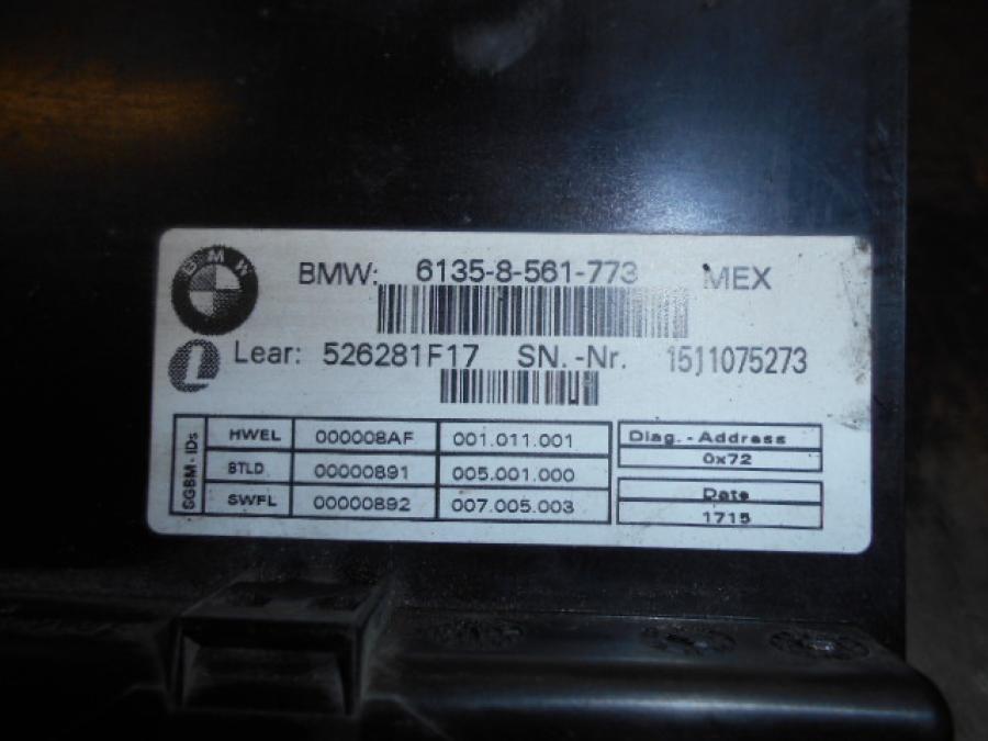 Framsidan på Grund Modul från en BMW R 1200 RS -2015 motorcykel.