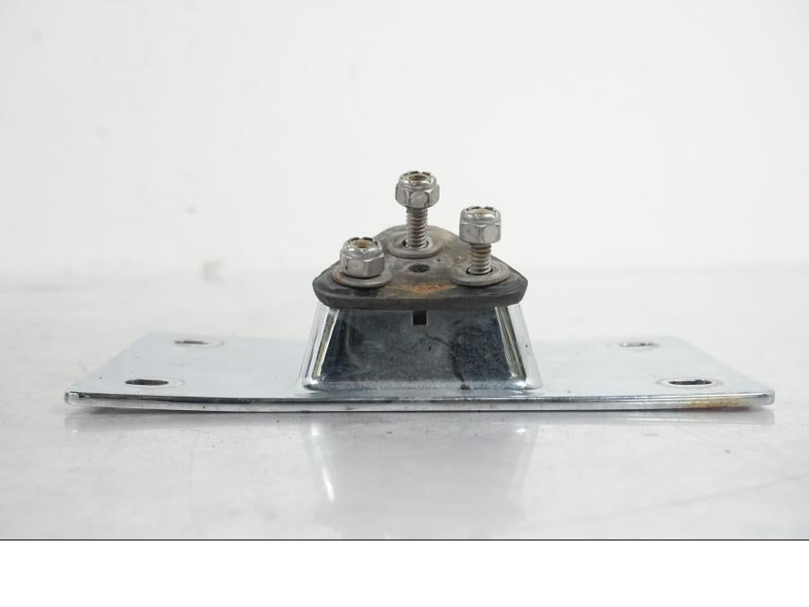 Snett uppifrån på Skylthållare från en H-D Softail FXCW Rocker -2008 motorcykel.