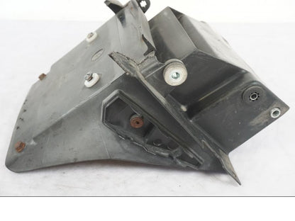 Snett uppifrån på Skylthållare från en Honda CBR 1000 F -1989 motorcykel.