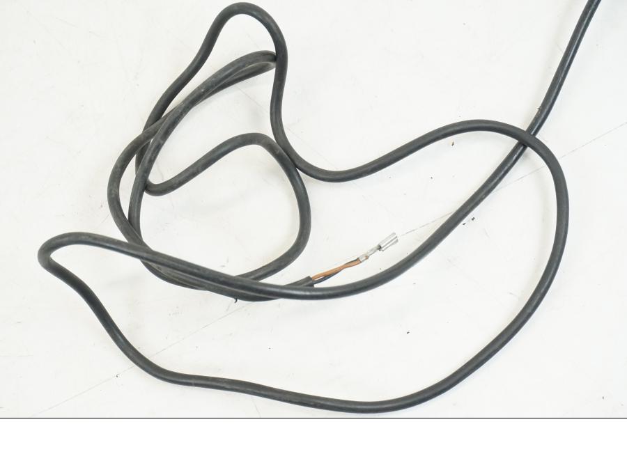 Snett nerifrån på Värmehandtag från en BMW F 650 CS -2003 motorcykel.