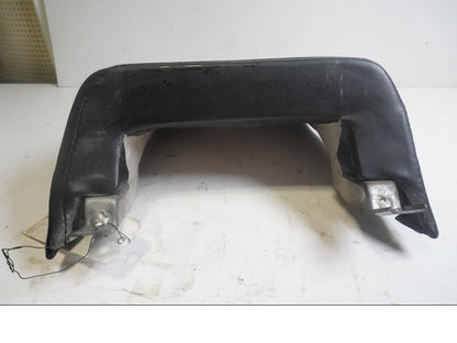 Snett uppifrån på Sadel från en Kawasaki GPZ 600 R -1985 motorcykel.