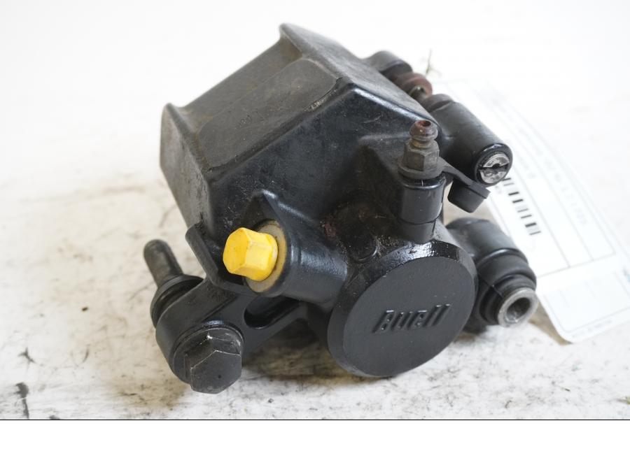 Framsidan på Bromsok från en Buell X1 Lightning -2002 motorcykel.