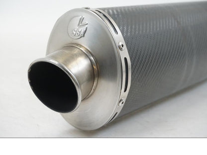 Snett nerifrån på Ljuddämpare Sport från en Yamaha YZF 1000 R1 -2001 motorcykel.