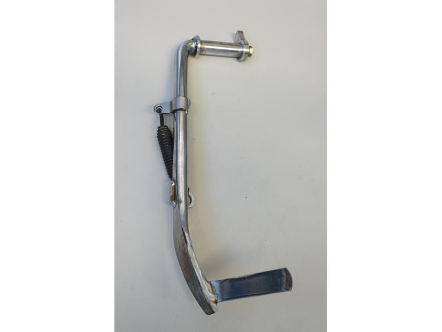 Baksidan på Sidostöd från en H-D Street Glide FLHX -2015 motorcykel.