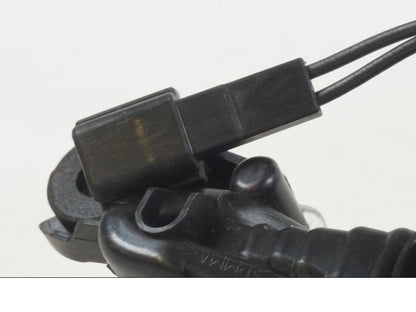 Snett nerifrån på Positionsljus från en Suzuki GSX-R 1000 -2007 motorcykel.