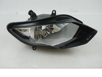 Framsidan på Strålkastare från en BMW S 1000 RR -2016 motorcykel.