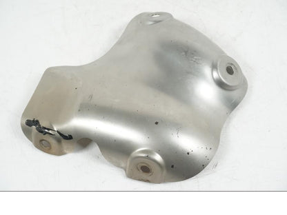 Framsidan på Värmeskydd från en Ducati Hyperstrada -2013 motorcykel.