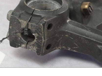 Höger sida på Gaffelben från en Kawasaki ZX-10R -2008 motorcykel.