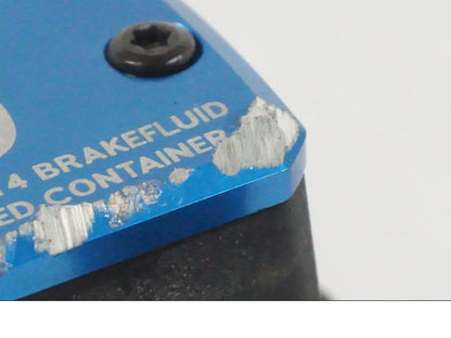 Snett uppifrån på Bromshuvudcylinder från en Husqvarna 701 SUPERMOTO ABS -2016 motorcykel.