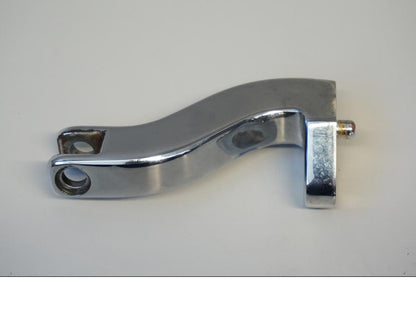 Framsidan på Fotpinnefäste från en H-D Street Glide FLHX -2015 motorcykel.