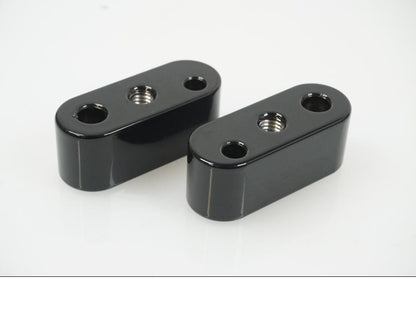 Baksidan på Fotplattefäste från en H-D Street Glide FLHX -2020 motorcykel.