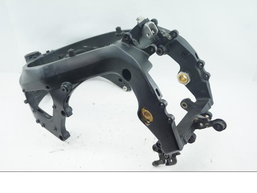 Vänster sida på Ram från en Suzuki GSX-R 1000 -2009 motorcykel.