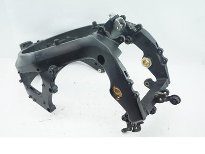 Vänster sida på Ram från en Suzuki GSX-R 1000 -2009 motorcykel.