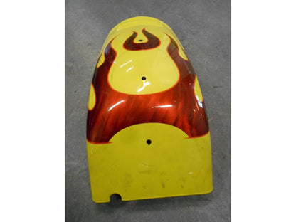 Vänster sida på Bakskärm från en H-D Softail -2009 motorcykel.