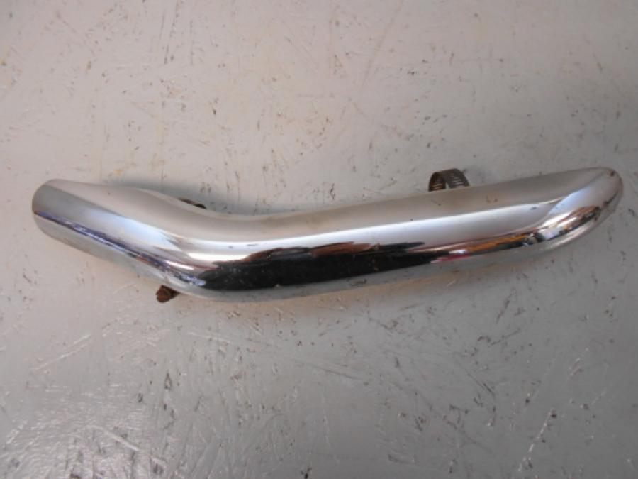 Framsidan på Värmeskydd från en H-D Touring Road King FLHR/I -2004 motorcykel.