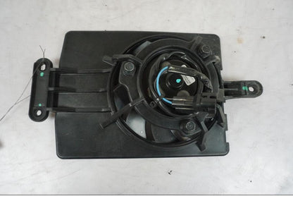 Baksidan på Vattenkylfläkt från en Triumph Bonneville T120 -2021 motorcykel.