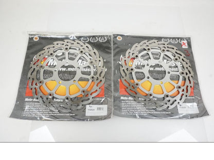 Baksidan på Bromsskiva från en Suzuki SV 650 -2015 motorcykel.