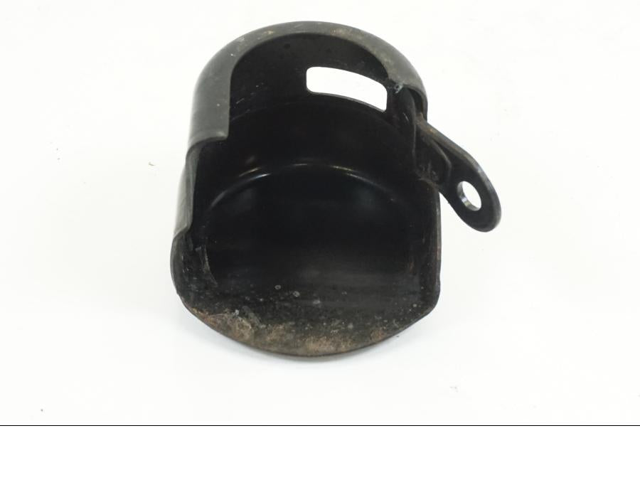 Snett uppifrån på Bromsvätskebehållarkåpa från en Yamaha XVS 1100 -2001 motorcykel.