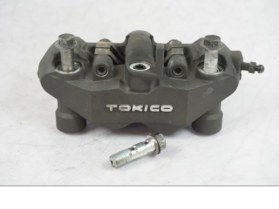 Framsidan på Bromsok från en Suzuki GSX-R 750 -2006 motorcykel.