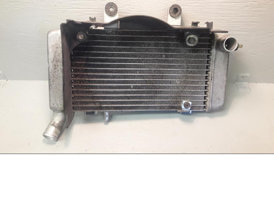 Baksidan på Vattenkyl från en Honda VFR 800 -2000 motorcykel.