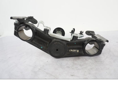 Höger sida på Gaffelkrona från en Kawasaki ER-6N -2012 motorcykel.