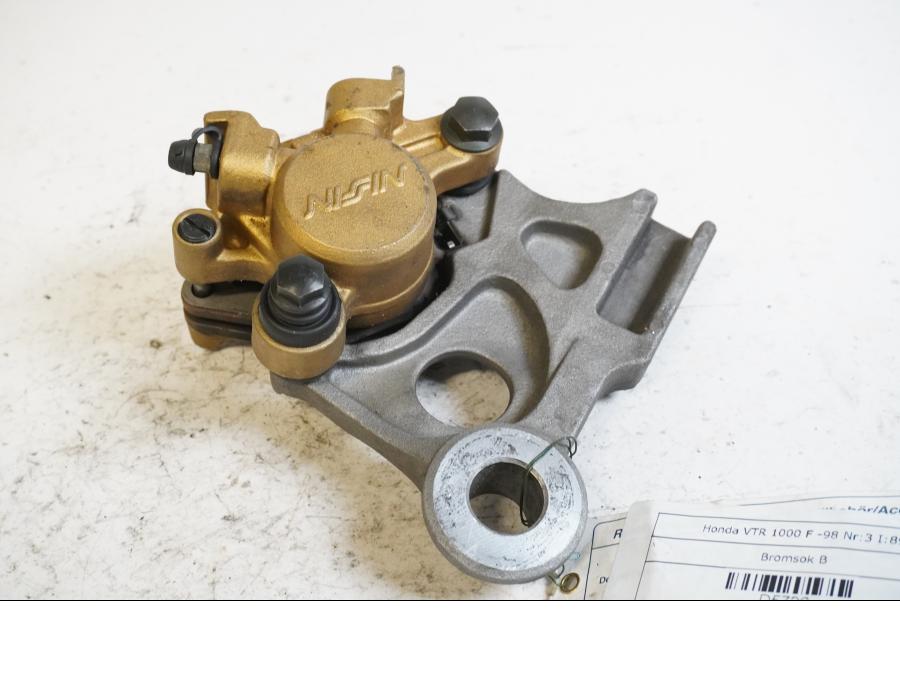 Framsidan på Bromsok från en Honda VTR 1000 F -1998 motorcykel.