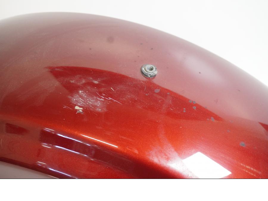 Snett uppifrån på Bakskärm från en H-D Touring Ultra Classic FLHTCU/I -2009 motorcykel.