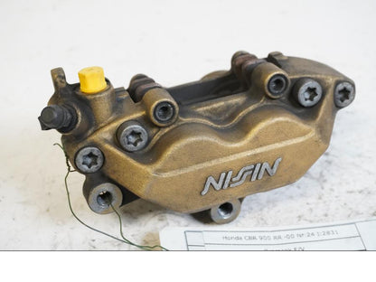 Framsidan på Bromsok från en Honda CBR 900 RR -2000 motorcykel.