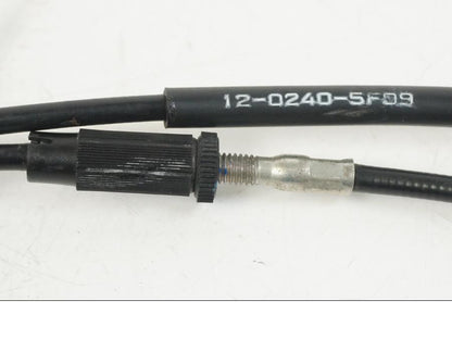 Höger sida på Gasvajer från en Kawasaki ER-6F -2016 motorcykel.