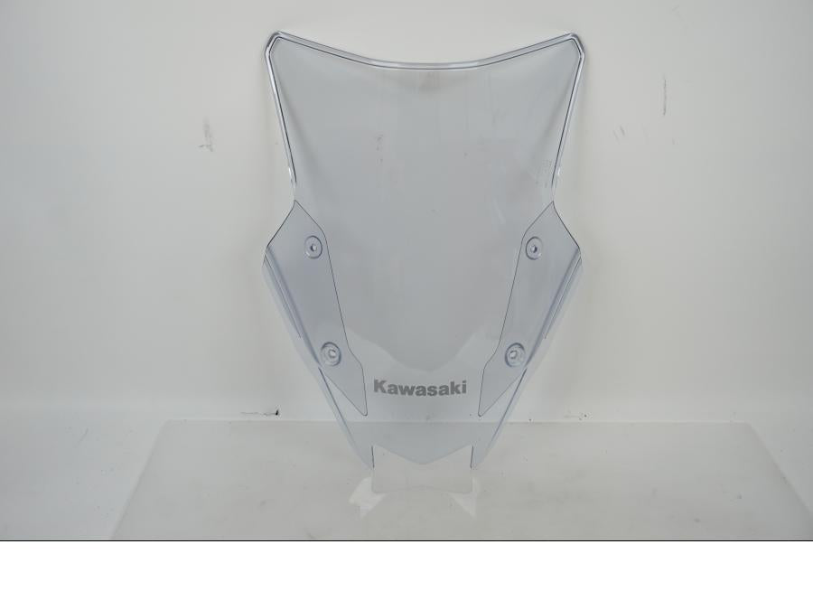 Baksidan på Vindruta från en Kawasaki Ninja 1000SX -2023 motorcykel.