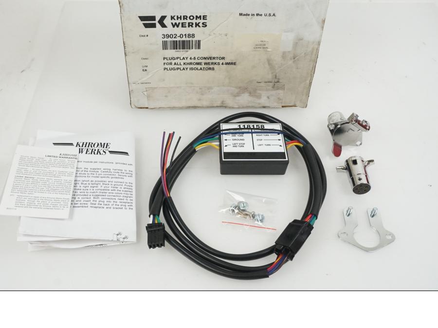 Framsidan på Kablage från en H-D Street Glide FLHX -2022 motorcykel.