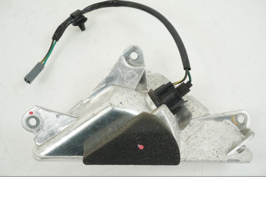 Snett nerifrån på Blinkers från en Kawasaki ER-6F -2016 motorcykel.