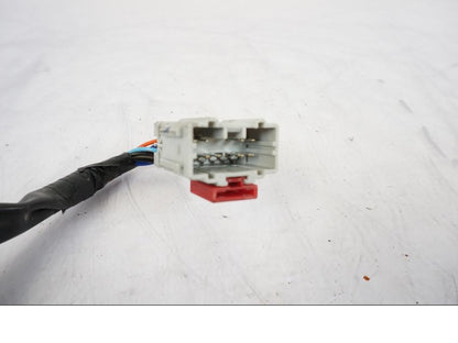 Snett uppifrån på Styrelreglage från en Honda VFR 1200 -2010 motorcykel.