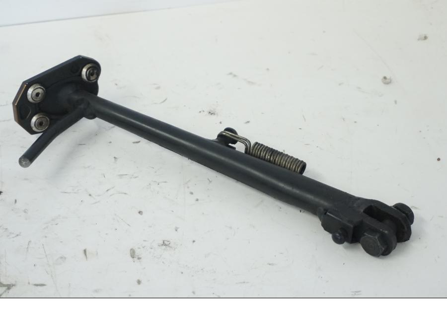 Baksidan på Sidostöd från en Kawasaki ER-6N -2012 motorcykel.