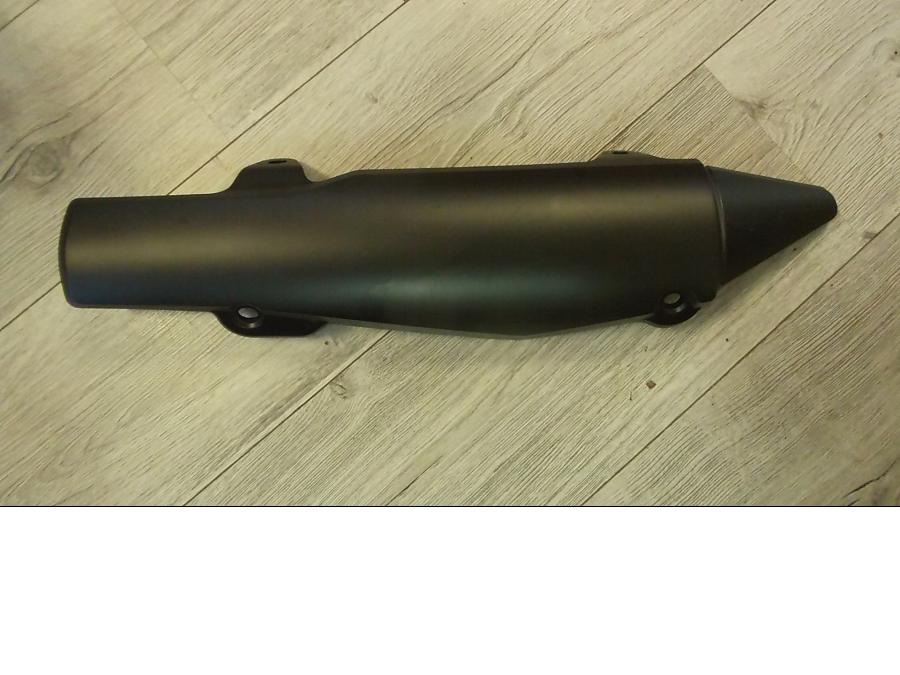 Framsidan på Ljuddämpardekor från en Yamaha XT 660 R -2011 motorcykel.