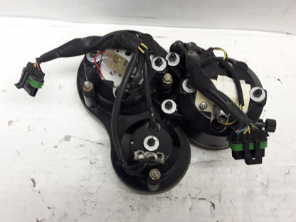 Baksidan på Instrumentpanel från en Ducati 750 SS -2000 motorcykel.