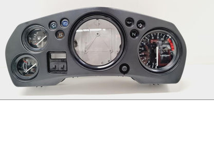 Framsidan på Instrumentpanel från en Honda CBR 1100 XX -1998 motorcykel.