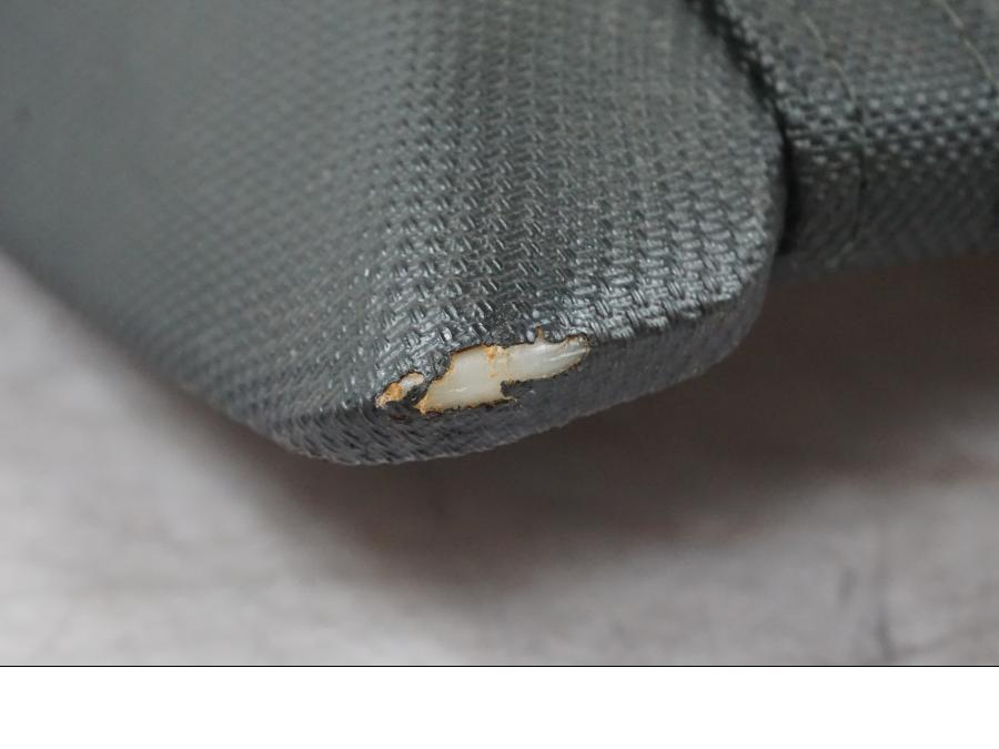 Baksidan på Sadel från en Kawasaki ZX-6R -2006 motorcykel.