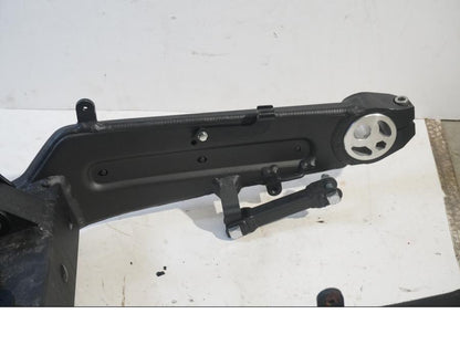 Snett uppifrån på Sving från en Kawasaki Z 1000 -2014 motorcykel.