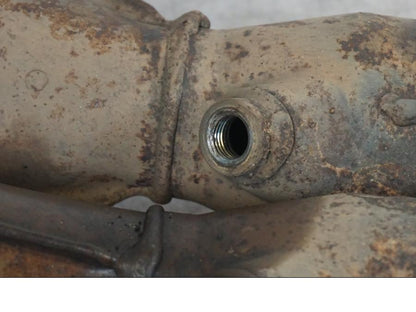 Vänster sida på Grenrör från en Kawasaki ZX-10R -2008 motorcykel.