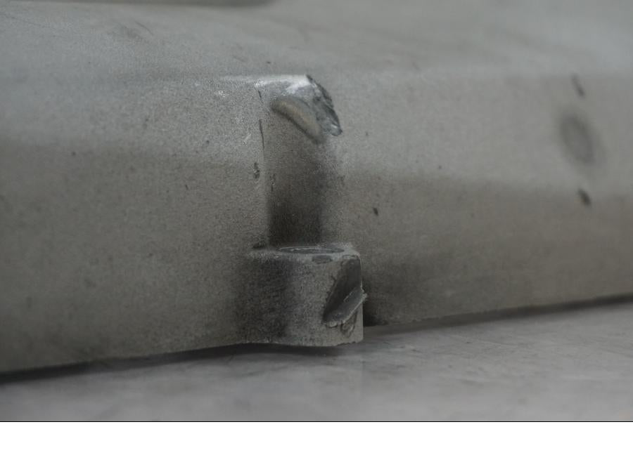 Vänster sida på Transmissionskåpa från en H-D Softail Standard FXST -2001 motorcykel.