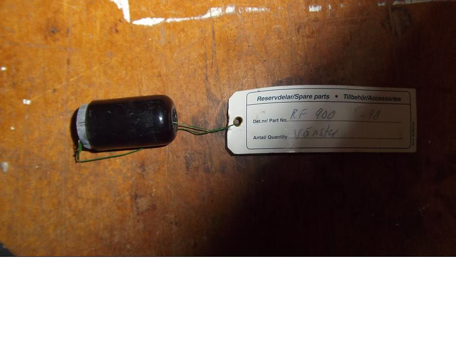 Framsidan på Styrvikt från en Suzuki RF 900 R -1998 motorcykel.