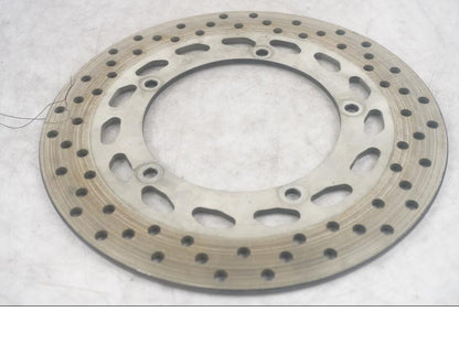 Höger sida på Bromsskiva från en Yamaha FZ-8 -2011 motorcykel.