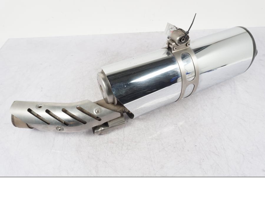 Framsidan på Ljuddämpare från en BMW R 1200 GS -2005 motorcykel.