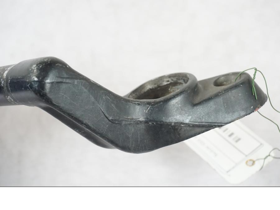 Snett uppifrån på Styre från en Suzuki GSX 400 -1983 motorcykel.