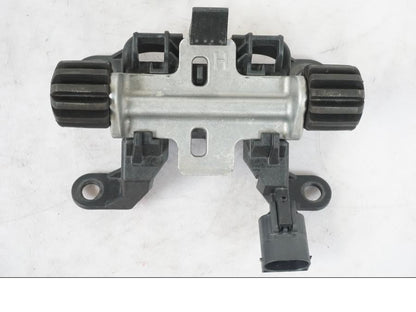 Snett nerifrån på Sadelfäste från en BMW R 1250 GS -2019 motorcykel.