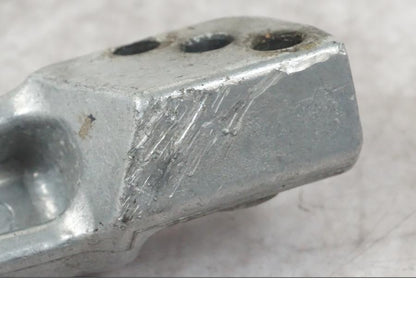 Snett nerifrån på Fotpinne från en Kawasaki ZX-6R -2006 motorcykel.