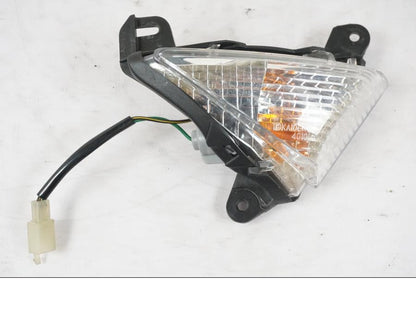 Framsidan på Blinkers från en Kawasaki ZX-6R -2011 motorcykel.