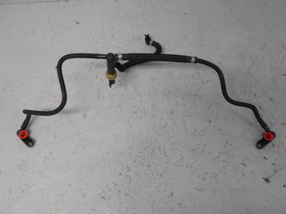 Baksidan på Bensinledning från en BMW R 1200 GSA -2018 motorcykel.