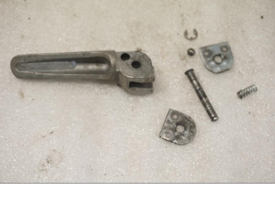 Baksidan på Fotpinne från en Ducati Monster 796 -2013 motorcykel.